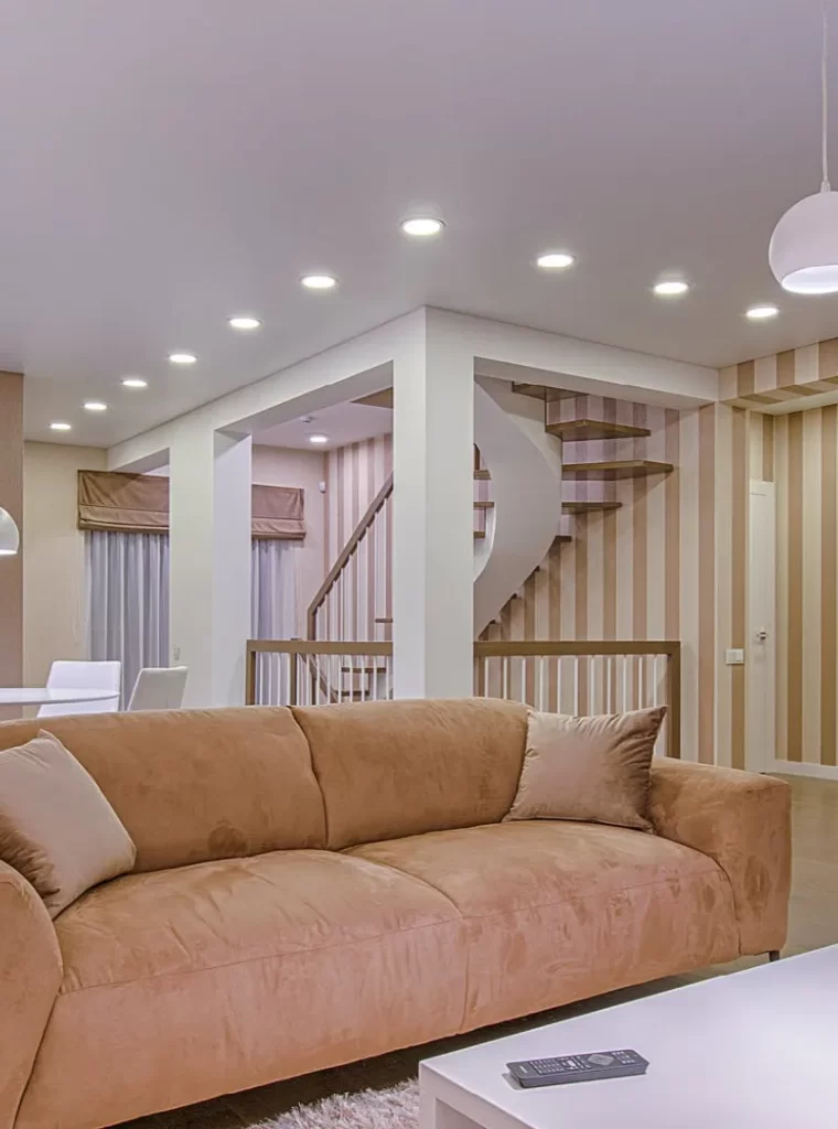 house lights on